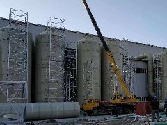 吉林某花集團酸霧淨化塔